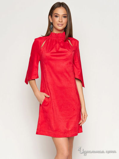 Платье MasModa, цвет красный