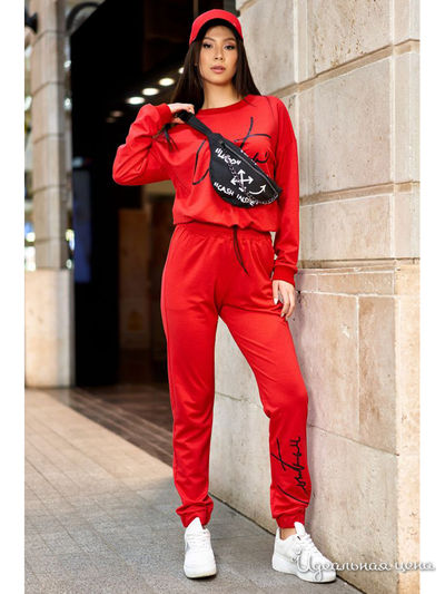 Костюм MasModa, цвет красный