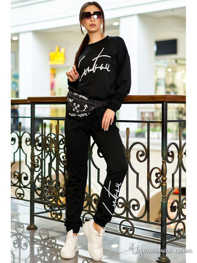 Костюм MasModa, цвет черный