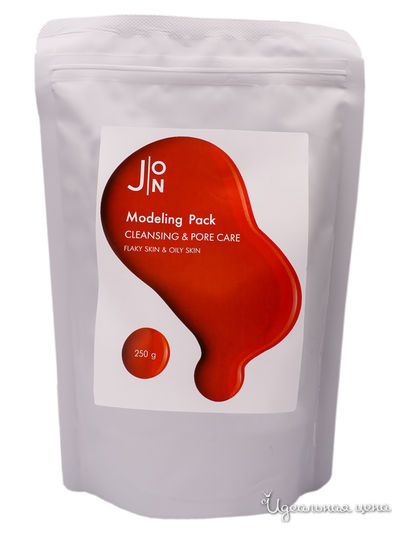 Маска альгинатная для очищения и сужения пор на лице, 250 г, J:ON