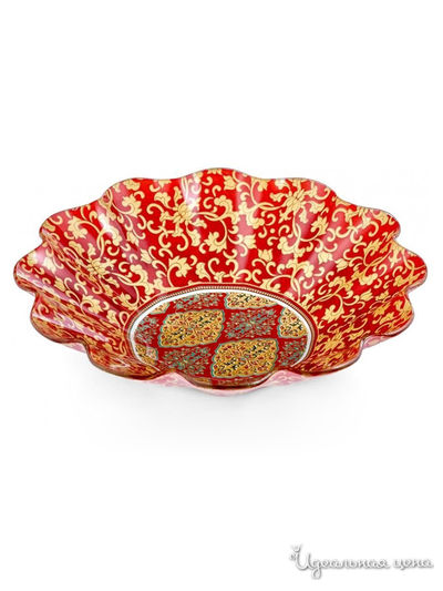 Тарелка круглая с ажурным краем, 25x25x2.4 см Walmer