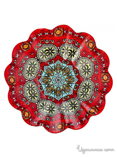 Салатник с ажурным краем, 23.8x23.8x5.4 см Walmer