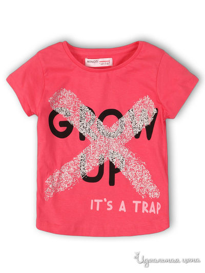 Футболка Minoti, цвет розовый