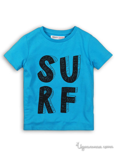 Футболка Minoti, цвет голубой