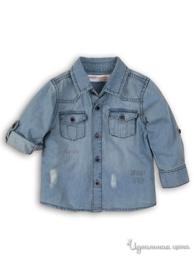 Рубашка Minoti, цвет синий