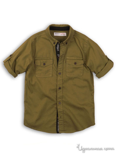 Рубашка Minoti, цвет зеленый