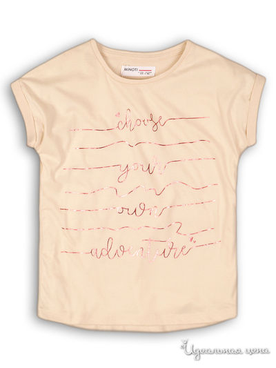 Футболка Minoti, цвет молочный