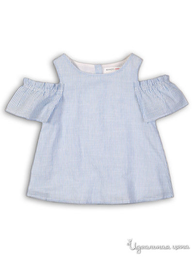 Топ Minoti, цвет синий, белый