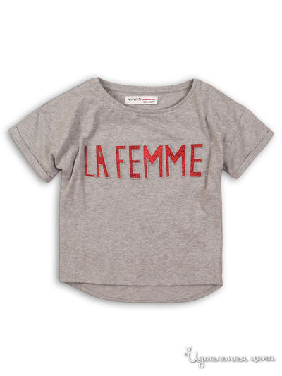 Футболка Minoti, цвет серый