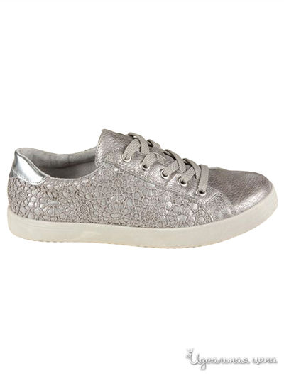 Кеды RIEKER, цвет серебряный