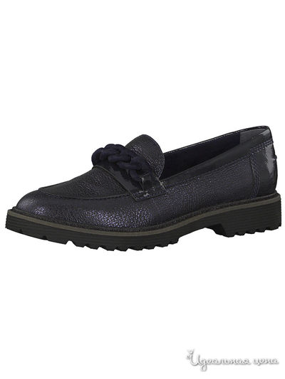 Лоферы TAMARIS, цвет синий