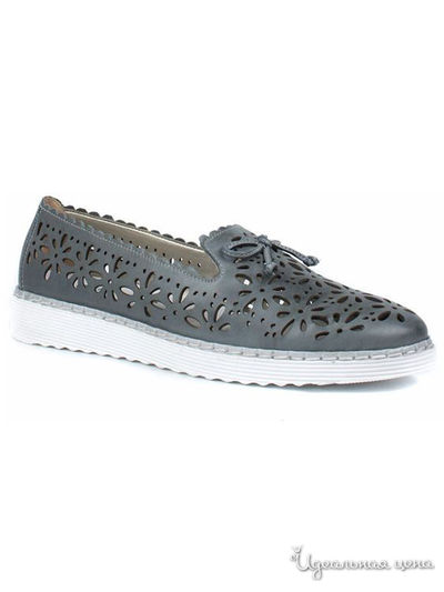 Слипоны Remonte, цвет серый