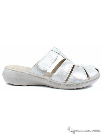 Сабо Caprice, цвет серебряный