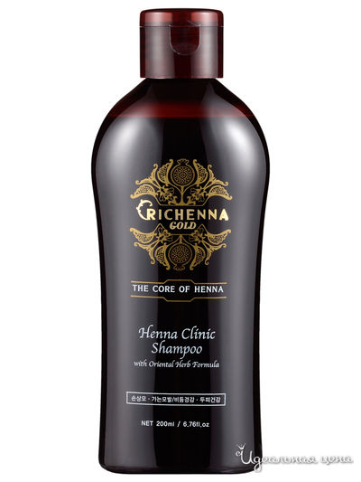 Шампунь Gold Henna Clinic Shampoo, 200 мл, Richenna