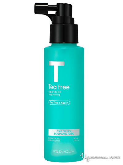 Тоник для ухода за кожей головы с маслом чайного дерева Tea Tree Scalp Care Tonic, Holika Holika