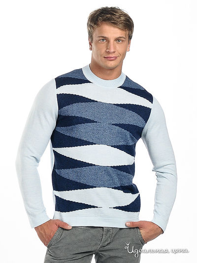 Джемпер AlbertoMoretti&Windsor, цвет цвет голубой