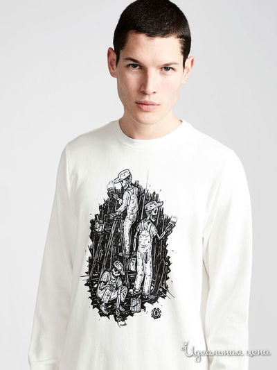 Свитшот ELEMENT, цвет белый