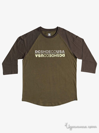 Лонгслив DC Shoes, цвет хаки