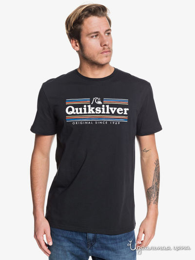 Футболка Quiksilver, цвет черный