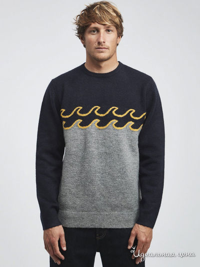 Джемпер Billabong, цвет серый