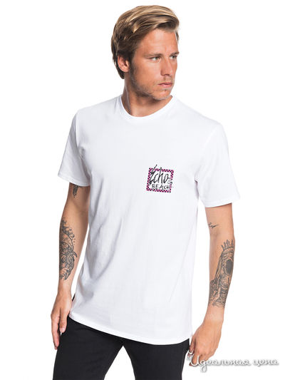 Футболка Quiksilver, цвет белый