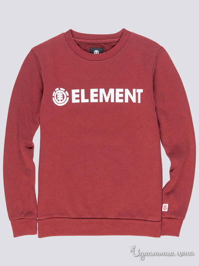 Свитшот ELEMENT, цвет красный
