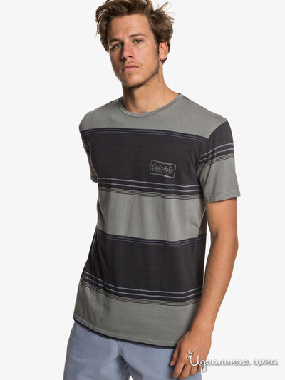 Футболка Quiksilver, цвет серый