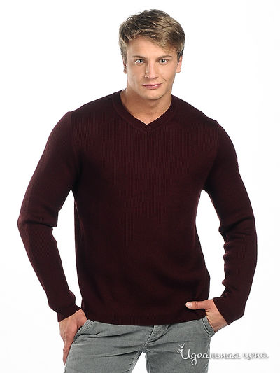 Джемпер AlbertoMoretti&Windsor, цвет цвет темно-бордовый