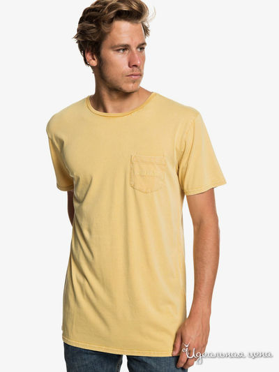 Футболка Quiksilver, цвет желтый
