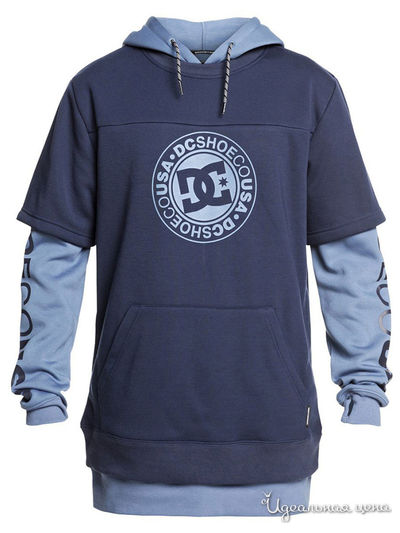 Толстовка DC Shoes, цвет синий