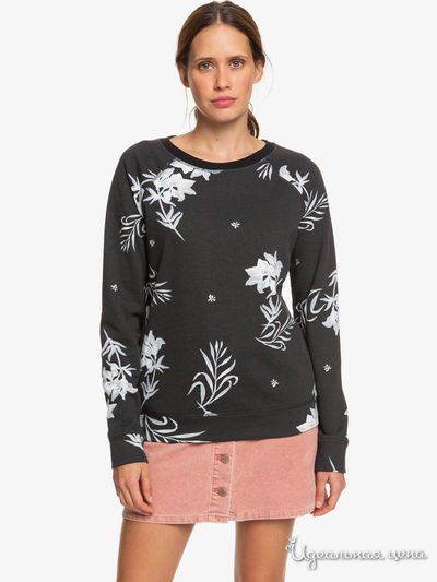 Свитшот Roxy, цвет серый