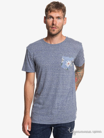 Футболка Quiksilver, цвет синий