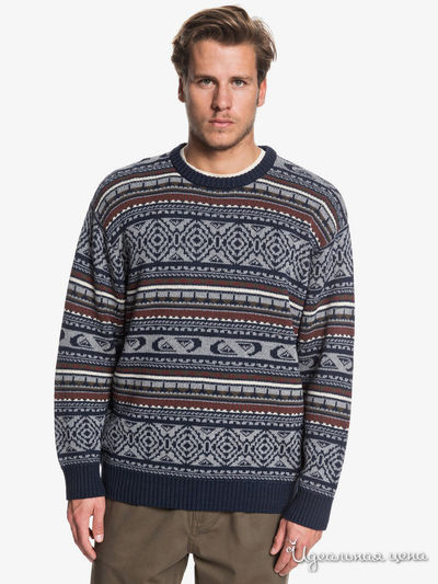 Джемпер Quiksilver, цвет серый