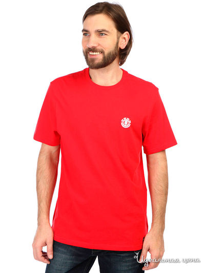Футболка ELEMENT, цвет красный