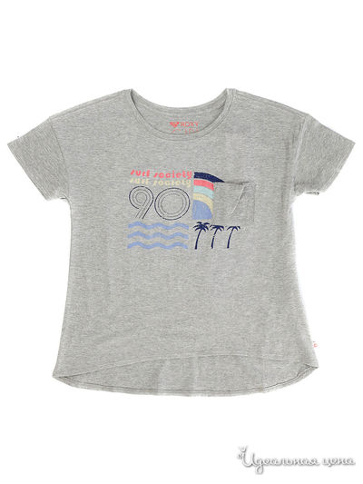 Футболка Roxy, цвет серый