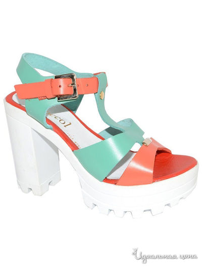 Босоножки ROCCOL, цвет мультиколор