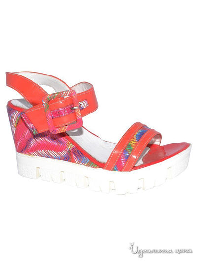 Босоножки ROCCOL, цвет коралловый