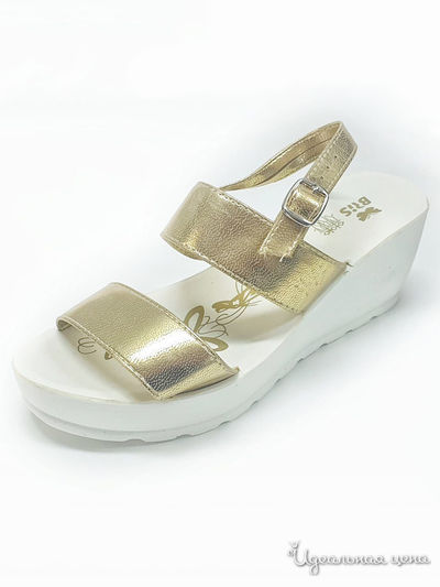 Босоножки БРИС, цвет золотой