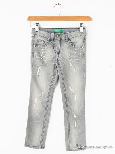 Брюки United Colors Of Benetton, цвет серый