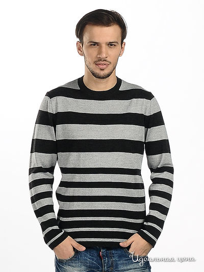 Джемпер AlbertoMoretti&Windsor, цвет цвет серый / черный