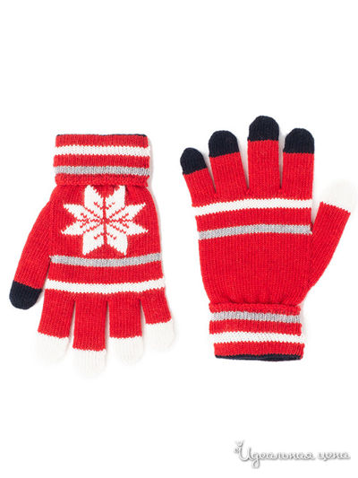 Перчатки United Colors Of Benetton, цвет красный