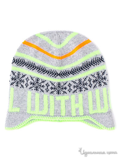 Шапка United Colors Of Benetton, цвет серый