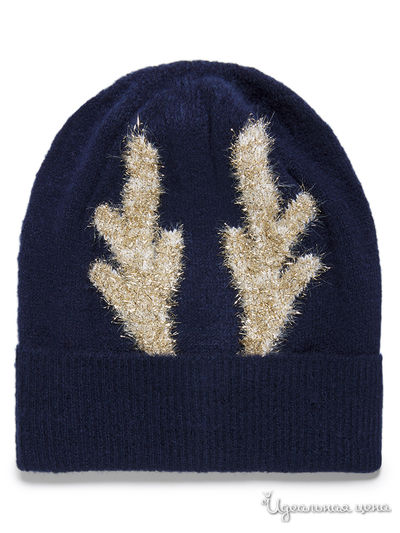 Шапка United Colors Of Benetton, цвет синий