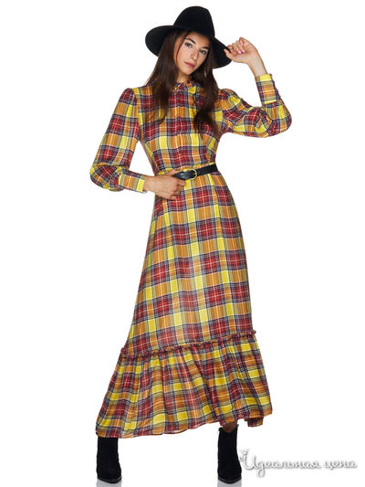 Платье United Colors Of Benetton, цвет мультиколор