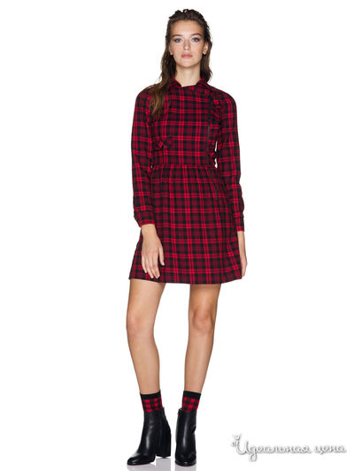 Платье United Colors Of Benetton, цвет красный