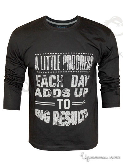Лонгслив EVENESS, цвет черный