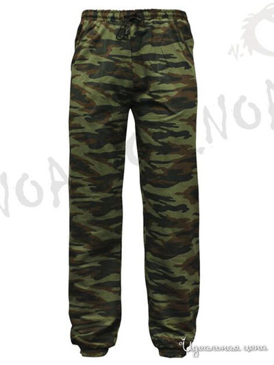 Брюки N.O.A., цвет зеленый