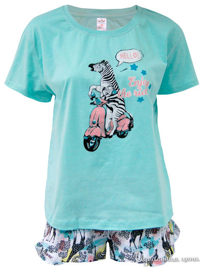 Пижама N.O.A., цвет голубой