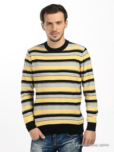 Джемпер AlbertoMoretti&Windsor, цвет цвет желтый / черный