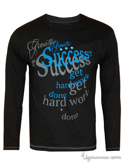 Лонгслив EVENESS, цвет черный